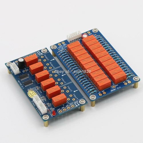 Hifi Remote Relay Volume Control Board Passive Preamp Board Audio Input Choose - Picture 5 of 10