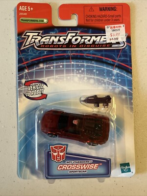 Transformers R.E.V. Robots In Disguise Spy Changers 2002 Hasbro New Sealed
