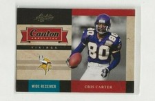 Cris Carter 2011 Panini Absolute - Canton Absolutes -# 21 - Minnesota Vikings