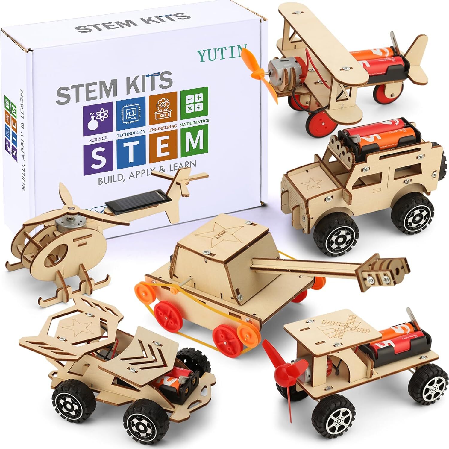 STEM Kits for Kids Age 8-10 10-12, 6 Set Science 8-12 5-7,...-image