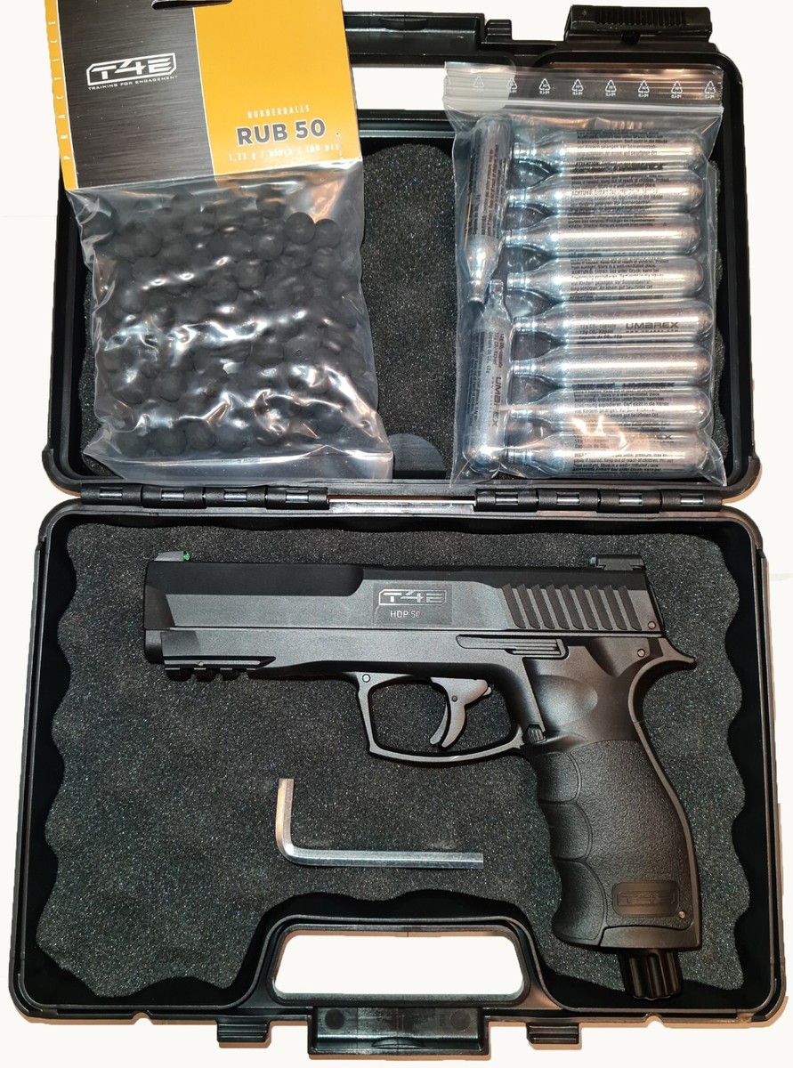 Palline Paintball In Alluminio Calibro .50 - 50 Pezzi Da 2.6g, Per Pistole T4E TR50/HDR50/HDP50, Autodifesa