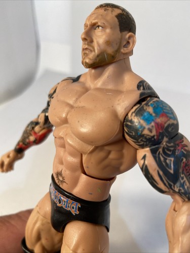 7" Dave The Animal Batista WWE Mattel Evolution Basic Action Figure 2010 - Picture 22 of 23