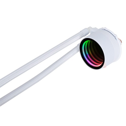 CIT PRO Glacier 360mm AIO Water Cooler LED Fan CPU Liquid Cooling Kit White - 第 7/10 張圖片