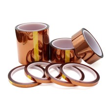 Polyimide High Temperature Tape Heat Resistant Kapton 3mm-100mm Wide 33M Long