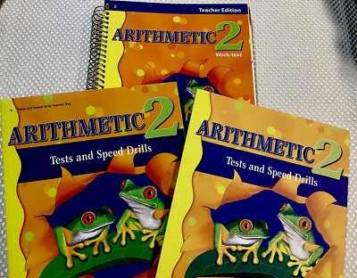 Abeka Arithmetic 2, Tests And Speed Drills, Key To Speed Drills, Teacher Edition