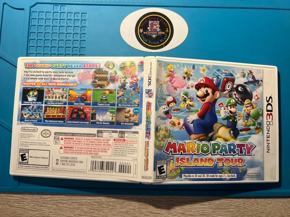 Игра Nintendo 3DS — Mario Party: Island Tour (только чехол и игровой картридж) - Изображение 3 из 4