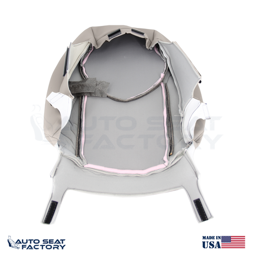 2006 - 2008 Fits Toyota RAV4 Perforated PASSENGER Top Taupe Vinyl Seat Cover - Picture 7 of 7