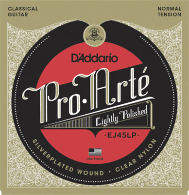 D'Addario EJ45LP lightly polished Composite - normal - Saiten für Konzertgitarre
