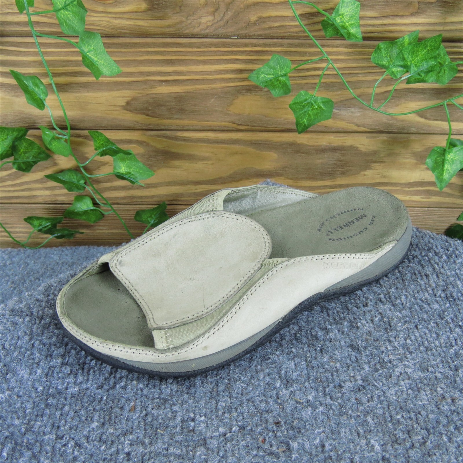 Merrell Scivolo Donna Treviso Pelle Taupe Tg 6 Medium Usatoatamente Deli