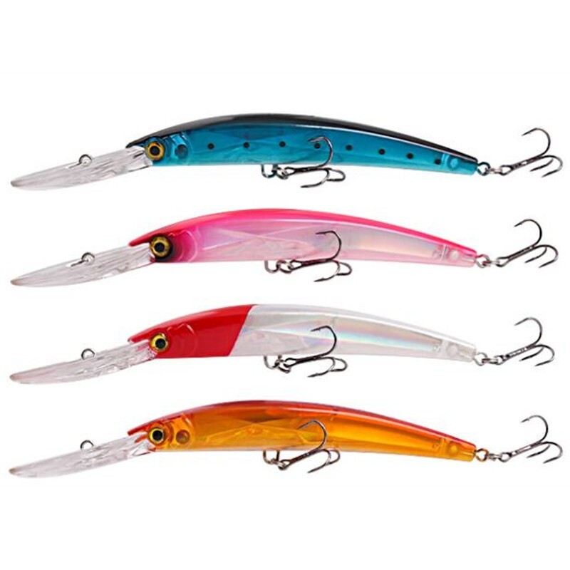 4PCS Fishing Lures Crankbaits 17cm Minnow Bass Trolling Artificial Baits Sinking | eBay 4PCS Fishing Lures Crankbaits 17cm Minnow Bass Trolling Artificial Baits Sinking | eBay