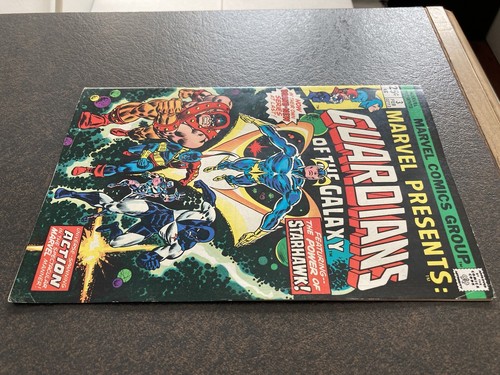 MARVEL PRESENTS 3 1ST GUARDIANS OF THE GALAXY SOLO BOOK 1976 GERBER MILGROM FINE - Picture 5 of 12