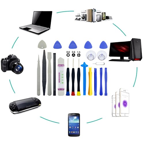 21 In 1 Mobile Phone Repair Tool Combination Kit Multi Function Disassembly Kit - Zdjęcie 5 z 5