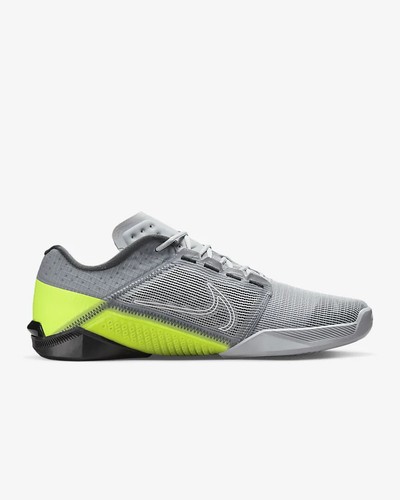 NIKE METCON TURBO 2 - WOLF GREY / WHITE VOLT GREEN - DH3392 001 - UK 7 - Picture 13 of 16