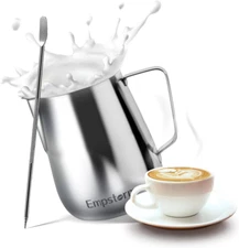 Espresso Machine 20 Bar, 2 in 1 Espresso Maker with Milk Frother Steam Wand - Es