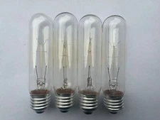✅ 4-pack Clear 15W Tubular Bulbs for Aquariums, Cabinets and More