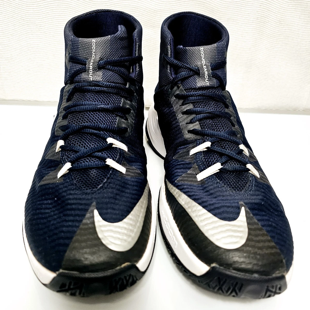 Nike Zoom Clear Out Midnight Blue Men\'s Size 6.5 Tennis Shoes Basketball Navy Nike Zoom Clear Out Navy for Sale | Authenticity Guaranteed  main image 4