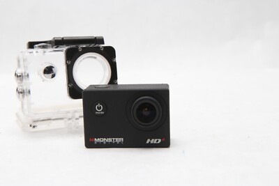 Monster Digital Vision HD+ Action Sports Camera Waterproof Case No Battery B33