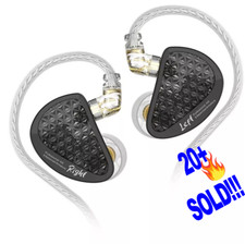 KZ AS16 PRO in Ear Earphones 8 Balanced Armature HiFi Monitor Earphone Headset