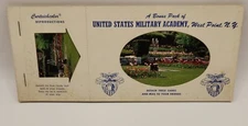 United States Military Academy Postcard Book 8 Postcards with Miniatures
