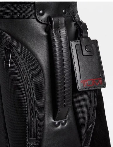 TUMI ALPHA 3 Ballistic Nylon Carry On 5 Slot Golf Bag Black / Red NWT - Picture 13 of 24
