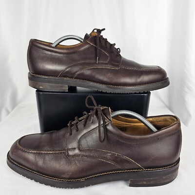 E.T. Wright Mens Oxfords Dress Shoes Brown Leather Lace Up  display picture 3