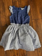 Girls Numa Bug Summer Sleeveless Dress Size 6