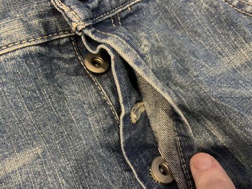 Stivali vintage Tommy Jeans (Hilfiger) 2003 taglio relaxed fit taglia 36/32 nuovi con etichette NOS rari! - Foto 11 di 15