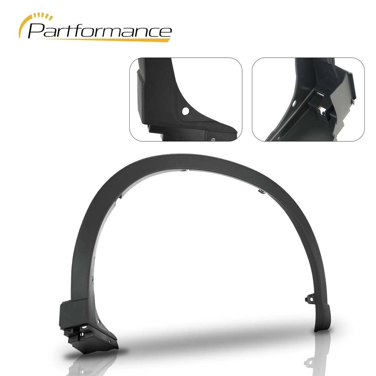 Fender Flares For 2013-2016 Mazda CX-5 Front Right Black Plastic