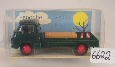 Epoche 1/87 Nr.206131 Tempo Matador Bau Tieflader mit Zubehör grün OVP #6622