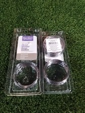 Better Homes Gardens 24 Metal Shower Rings Polished Chrome Finish Circle Hooks