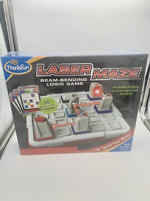 ThinkFun Laser Maze Beam Bending Logic Board Game 60 Challenges (Sealed) NEW