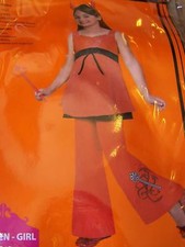 Girl's Size Medium 7-8 Diva-lish Red Devil Halloween Costume New