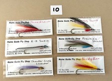 # 10 - Carrie Stevens Style Trolling and Casting Streamers - Size 4