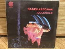 BLACK SABBATH - Paranoid Vinyl LP 1971 UK Vertigo Swirl press Laminated Gatefold