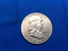 1962-D Franklin Half Dollar (brown/green)
