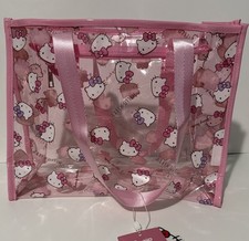 Hello Kitty Bag Clear Pink Sanrio, KUROMI, Melody