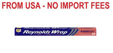 Reynolds Wrap Everyday Strength Aluminum Foil Roll, 12 Inch Wide, 30sq ft