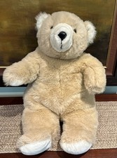 Vintage Large Teddy Bear 24  Plush Toy Made In Korea NWOT
