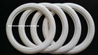 GENUINE ATLAS CLASSIC STYLE 18'' WHITE WALL FAKEWALLS TIRE INSERT TRIM SET OF4.