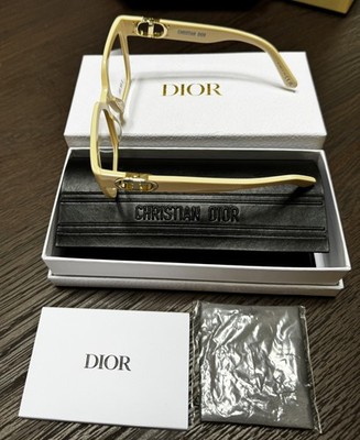 Dior Women Eyeglasses Ivory Butterfly 30MONTAIGNEO S1F 9500 NEW AUTHENTIC Dior Women Eyeglasses Ivory Demo Butterfly 30MONTAIGNEO S1F  main image 3