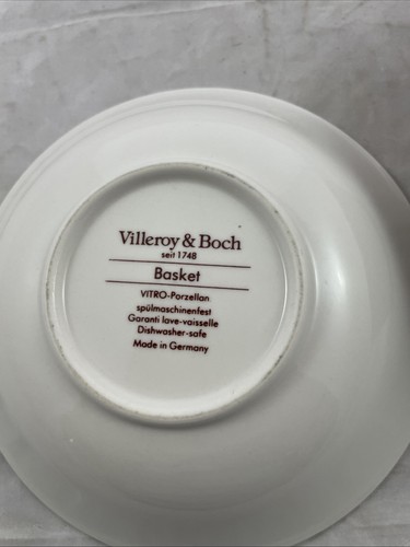Villeroy & Boch Korb Suppen- oder Müslischale 2er Set 6" - Bild 4 von 5