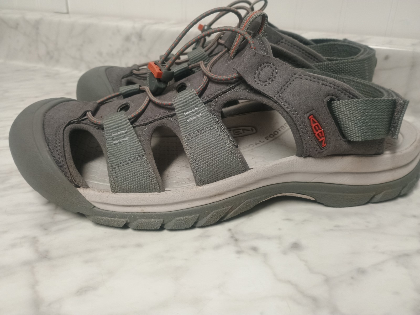 Keen Rapids H2 sandali uomo grigio scarpe sportive da trekking taglia 12 uomo grigio