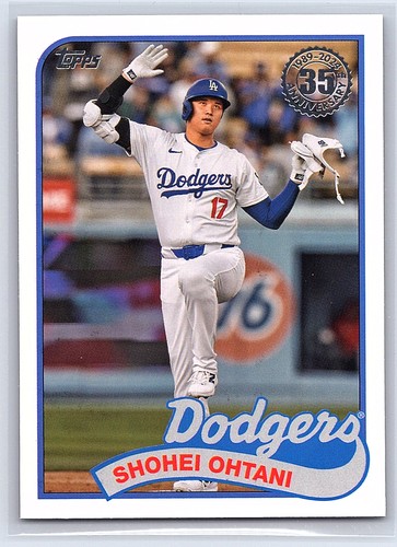 2024 Topps Update #89US-12 Shohei Ohtani 1989 Topps Baseball 35th Anniversary