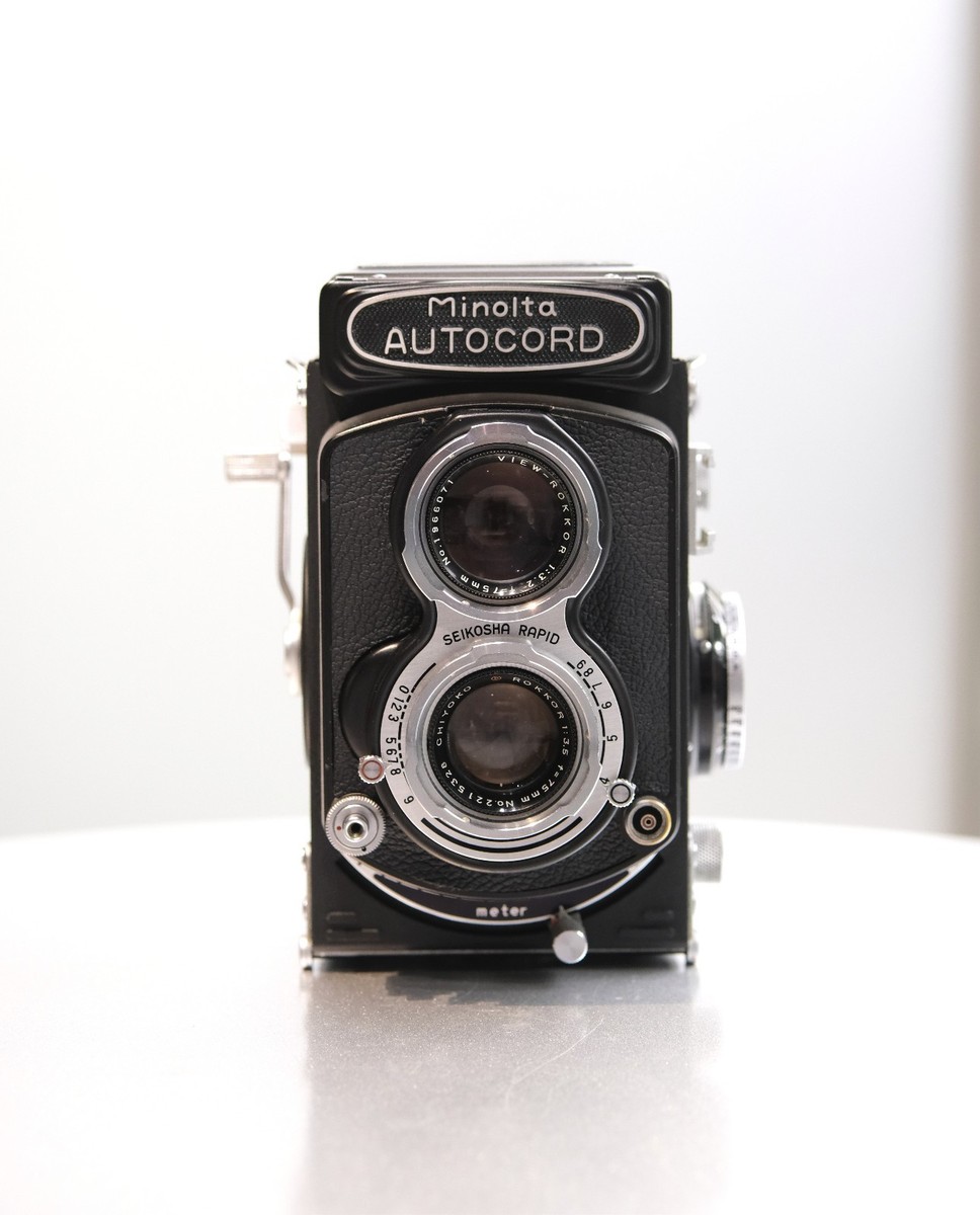 Minolta Autocord L 75mm 120 camera #164253 | eBay