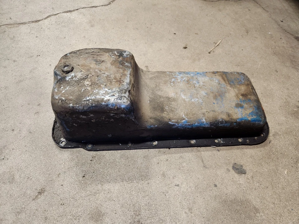 Carmidero delantero para camión Mopar Big Block cárter de aceite 383 400 440 Dodge B RB 1972-78 Foto 2 de 4