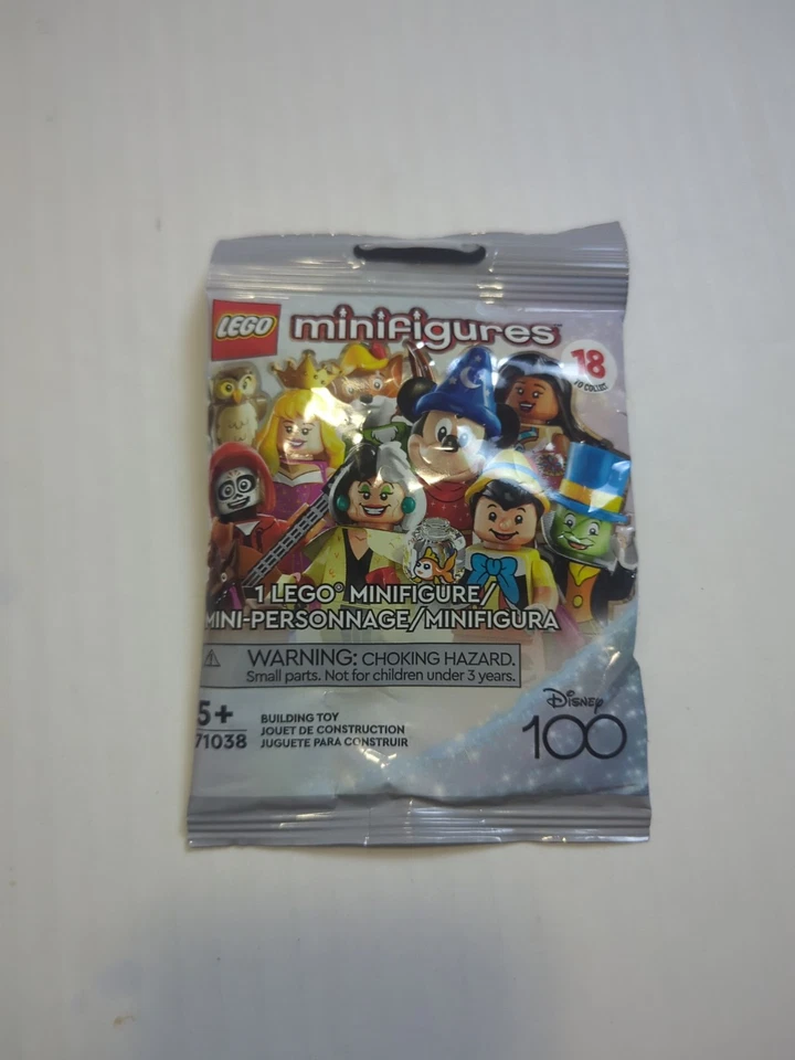Nuevo 2 Lego Disney 100 71038 Minifigura Bolsas Ciegas Legoman Sorpresa Juguete Figura Foto 2 de 4