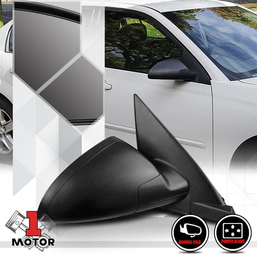 [Right] Passenger Side Power Adjust Foldable Replacement Mirror for 04-08 Malibu