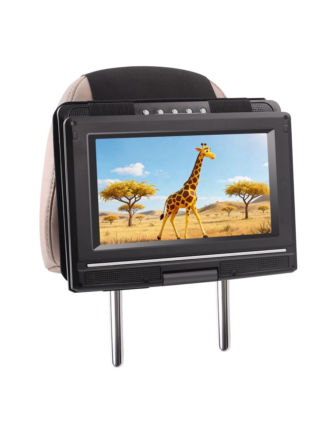 Z ZOTHINGTON Car Headrest Mount Holder for Swivel and Flip T