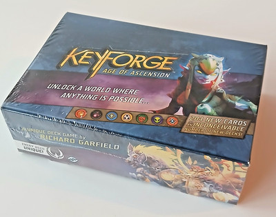 KeyForge - Age of Ascension - Open Display Box of 12 Archon Decks KF03