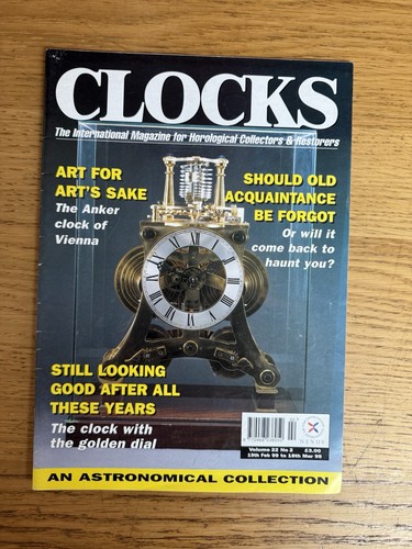 CLOCKS magazines Vintage 1999 2000 For horological collectors & restorers - Picture 14 of 14